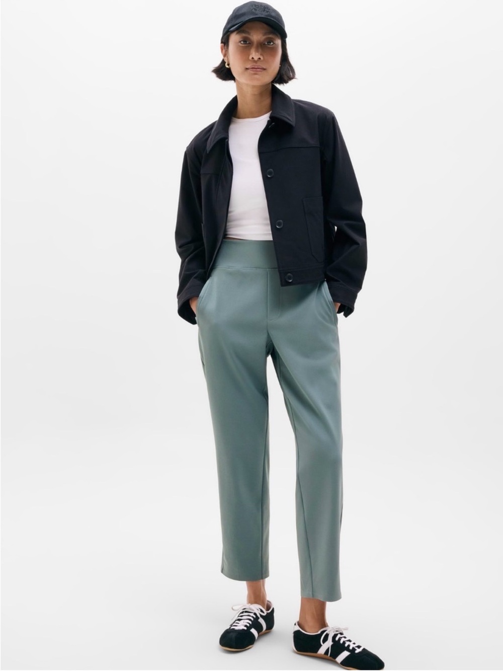 Athleta Endless High Rise Pants in Botanical Size 14